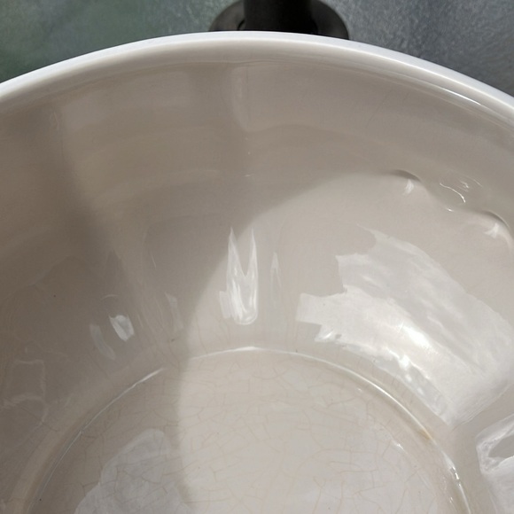 California Pottery USA H16 White Porcelain Pumkin Soup Tureen w. Lid & Laddle - Picture 13 of 17